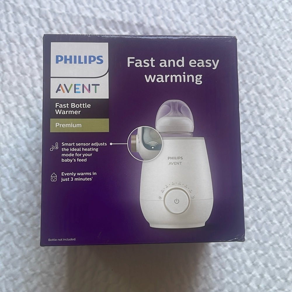 Philips Avent fast bottle warmer, smart temperature control,automatic shutoff